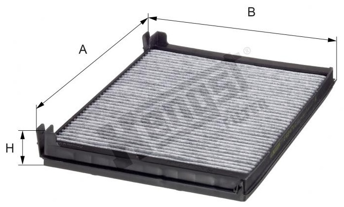 Салонный фильтр XF106 HENGST FILTER  E4947LC