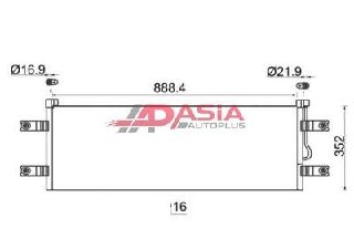 Радиатор кондиционера MB MP4 NISSENS 940264