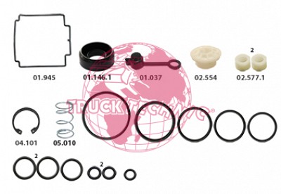Ремкомплект воздушных крана BEYFREN 30.1705.3.1