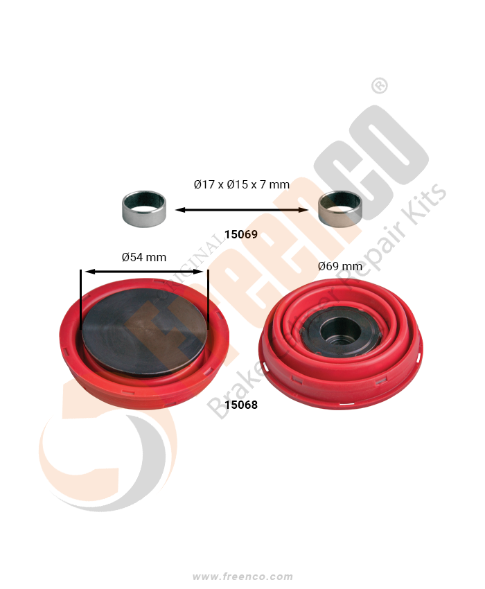 Пыльник суппорта FREENCO 10-1168