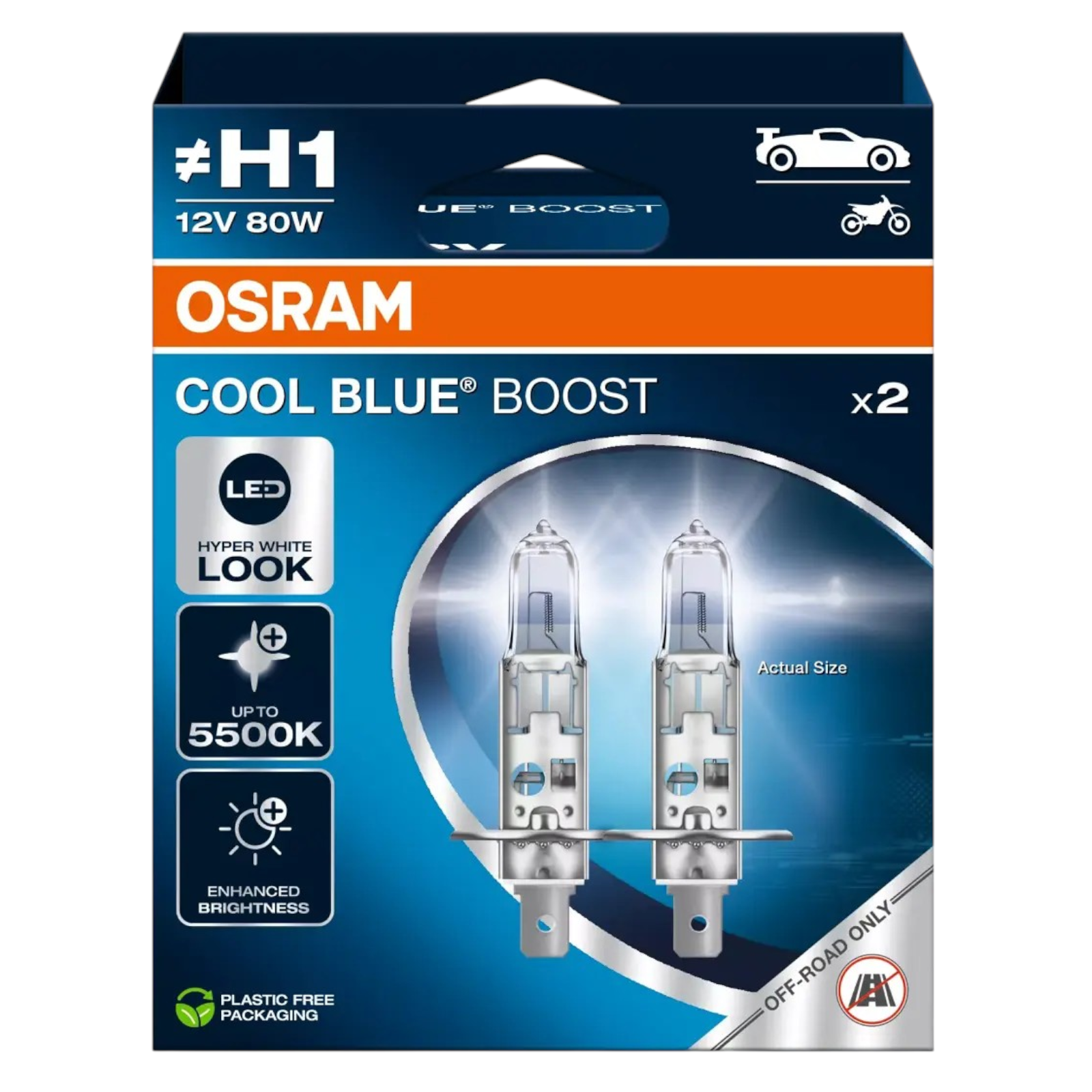 Автомобильные лампы OSRAM H1