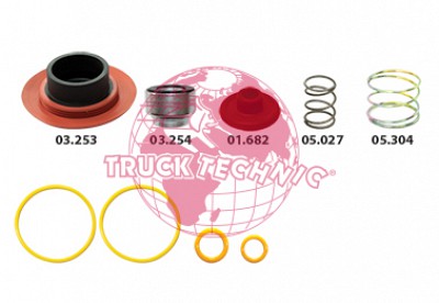 Ремкомплект воздушных крана BEYFREN 60.8022