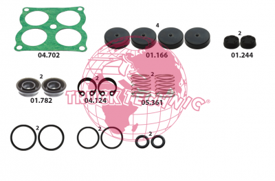 Ремкомплект воздушных крана BEYFREN 60.1317