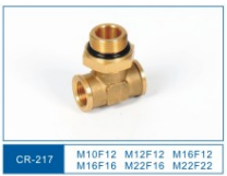 Резьбовой фитинг штуцер CR-217 M16-FM16
