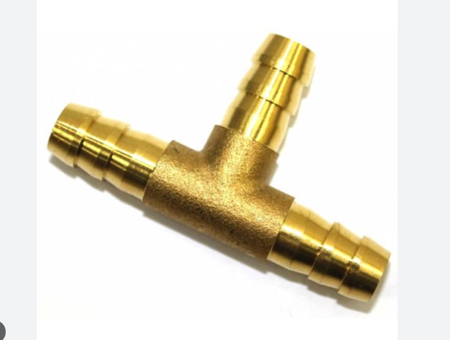 Резьбовой фитинг штуцер ёлка трайник  M12 CR-027