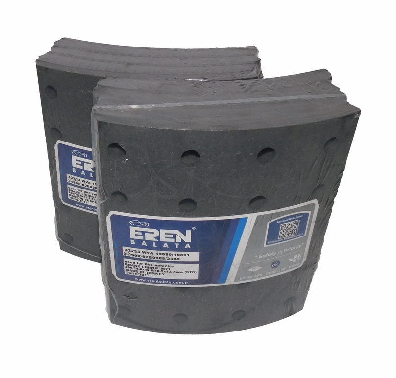 Тормозные накладки задние XF95 EREN 43233