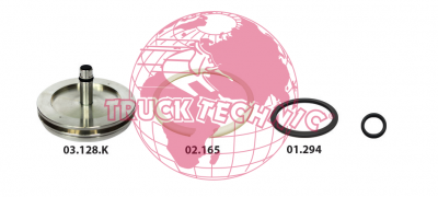 Ремкомплект воздушных крана BEYFREN 50.2004