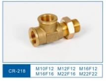 Резьбовой фитинг штуцер CR-218 M16F16