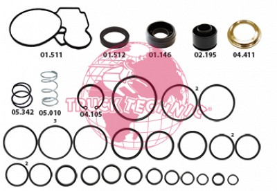 Ремкомплект воздушных крана BEYFREN 60.1705