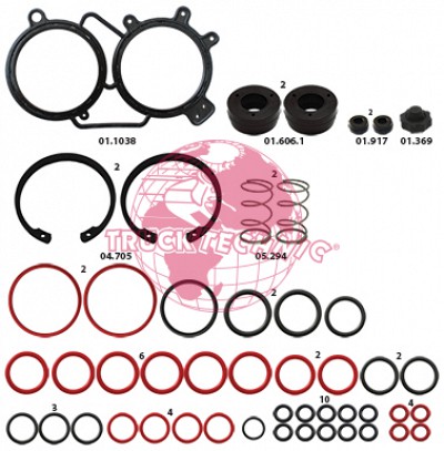 Ремкомплект воздушных крана BEYFREN 50.9024