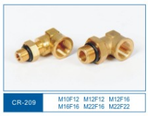 Резьбовой фитинг штуцер CR-209 M22F16