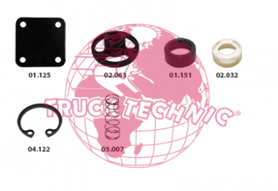 Ремкомплект воздушных крана BEYFREN 60.1301