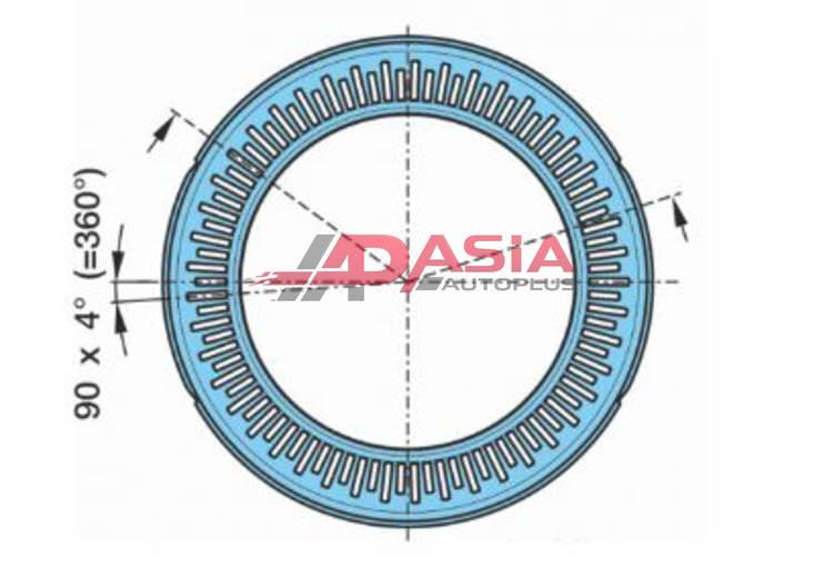 Кольца ABS BPW SUPER SEALS 0331008570